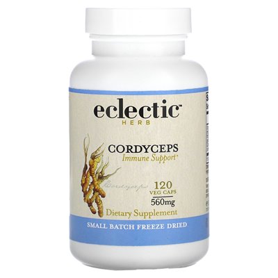 Eclectic Herb, Freeze Dried, Cordyceps, 560mg, 120 Veggies