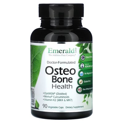 Emerald Laboratories, Osteo Bone Health, 90 czapek warzywnych Emerald Laboratories, Osteo Bone Health, 90 czapek warzywnych