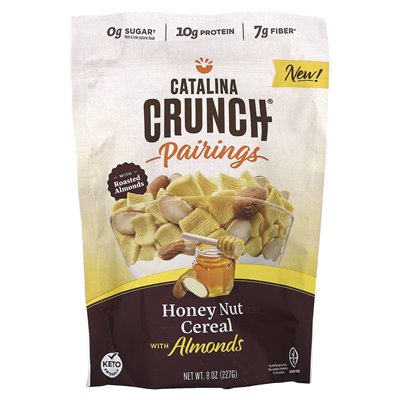 Catalina Crunch, pary, płatki z orzechów miodowych z migdałami, 8 uncji (227 g)