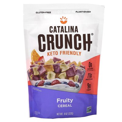 Catalina Crunch, płatki przyjazne keto, owocowe, 8 uncji (227 g) Catalina Crunch, płatki przyjazne keto, owocowe, 8 uncji (227 g)