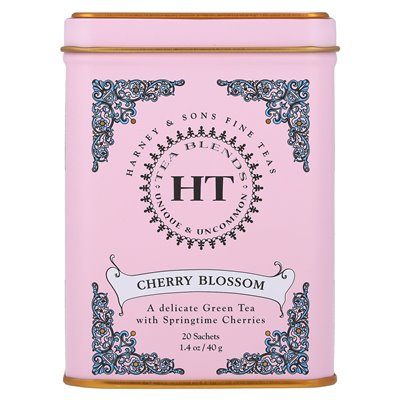 Harney & Sons, HT-Teemischungen, Grüner Tee mit Kirschblüten, 20 Beutel, 1,4 Unzen (40 g)
