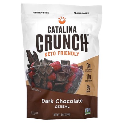 Catalina Crunch, Keto-freundliches Müsli, dunkle Schokolade, 9 oz (255 g)