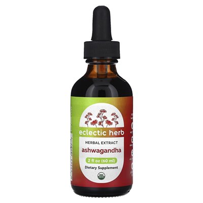 Eclectic Herb, Ashwagandha-Extrakt, 250 mg, 2 fl oz (60 ml)