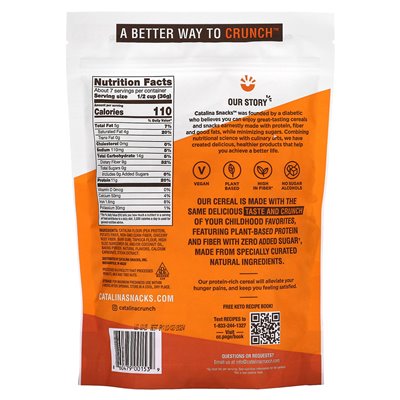 Catalina Crunch, Keto-Friendly Cereal, Maple Waffle, 9 oz (255 g)