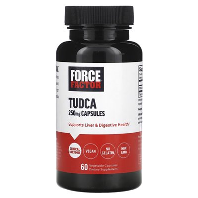 Strength Factor, Tudca, 250mg, 60 Veg Capsules