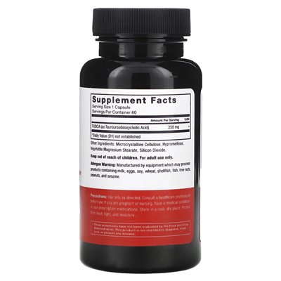 Współczynnik siły, Tudca, 250 mg, 60 kapsułek warzywnych