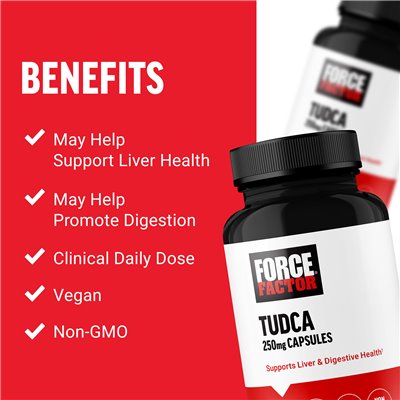 Współczynnik siły, Tudca, 250 mg, 60 kapsułek warzywnych