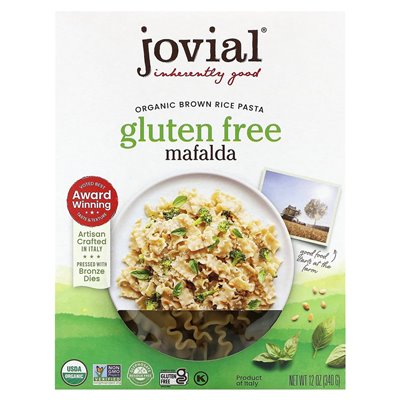 Jovial, Bio-Pasta aus Naturreis, Mafalda, 12 oz (340 g)