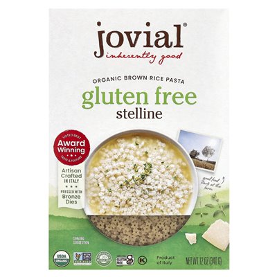 Jovial, Bio-Pasta aus Naturreis, Stelline, 12 oz (340 g)