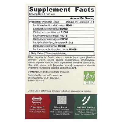 Jarrow Formulas, Jarro-Dophilus EPS, 25 Billion CFU, 60 Veg Capsules
