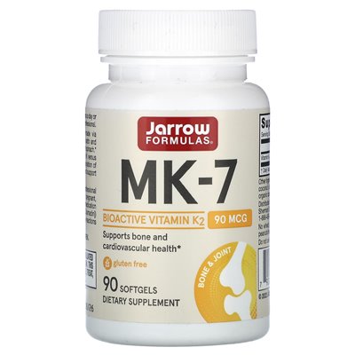 Jarrow Formulas, MK-7, 90 McG, 90 Softgels