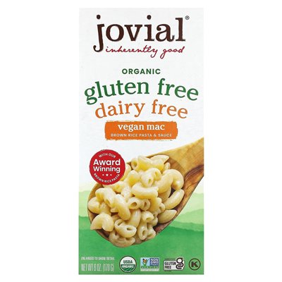 Jovial, Bio-Glutenfrei, Glutenfreier, Veganer Mac, 6 oz (170 g)