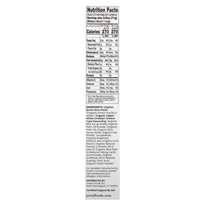 Jovial, Bio-Glutenfrei, Glutenfreier, Veganer Mac, 6 oz (170 g)