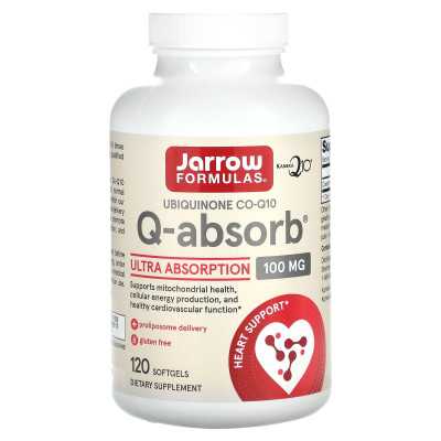 Jarrow Formulas, Q-Absorb, 100 mg, 120 Kapseln