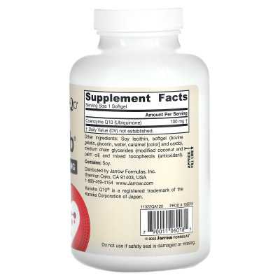 Formuły Jarrow, Q-Absorb, 100 mg, 120 softgels Formuły Jarrow, Q-Absorb, 100 mg, 120 softgels