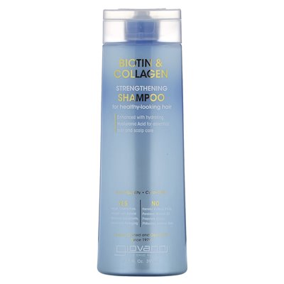 Giovanni, szampon wzmacniający biotynę i kolagen, 13,5 Fl Oz (399 ml)