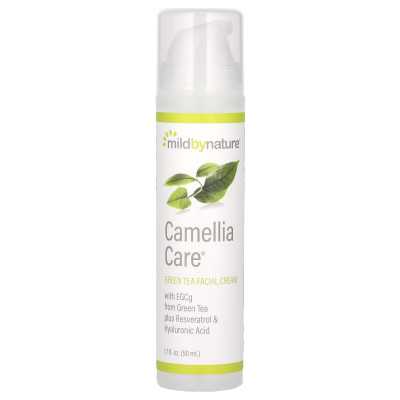 Mild z natury, Camellia Care, EGCG Green Tea Skin Cream, 1,7 fl oz (50 ml)