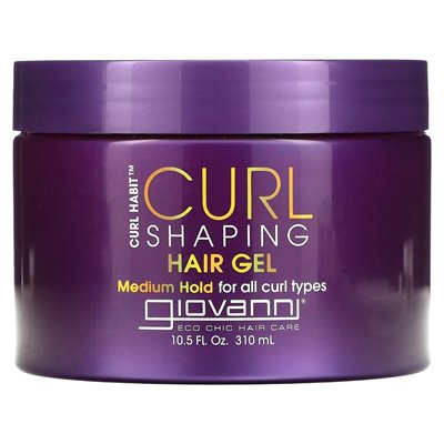 Giovanni, Curl Habit, Curl Forming Gel, Średnia Hold dla wszystkich rodzajów loków, 10,5 fl oz (310 ml) Giovanni, Curl Habit, Curl Forming Gel, Średnia Hold dla wszystkich rodzajów loków, 10,5 fl oz (310 ml)