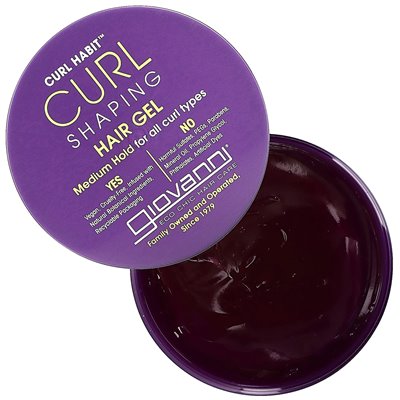 Giovanni, Curl Habit, Curl Forming Gel, Średnia Hold dla wszystkich rodzajów loków, 10,5 fl oz (310 ml) Giovanni, Curl Habit, Curl Forming Gel, Średnia Hold dla wszystkich rodzajów loków, 10,5 fl oz (310 ml)