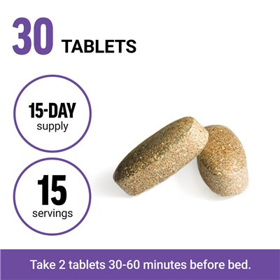 Współczynnik siły, Somnapure®, melatonina + naturalne botaniczne, 30 tabletek