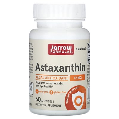 Jarrow Formulas, Astaxanthin, 12 mg, 60 weiche