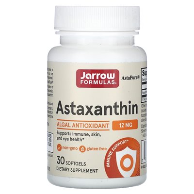 Jarrow Formule, Astaxanthin, 12 mg, 30 softgels