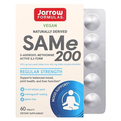 Jarrow Formulas, 200 allein, 200 mg, 60 Tabletten
