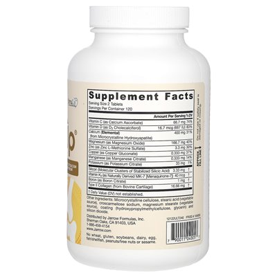 Formuły Jarrow, Ultra Boneup, 240 tabletek Formuły Jarrow, Ultra Boneup, 240 tabletek
