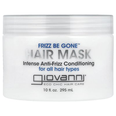 Giovanni, Frizz Be Gone ™, Maska do włosów, intensywna kondycja antyfruzowa, 10 fl oz (295 ml)