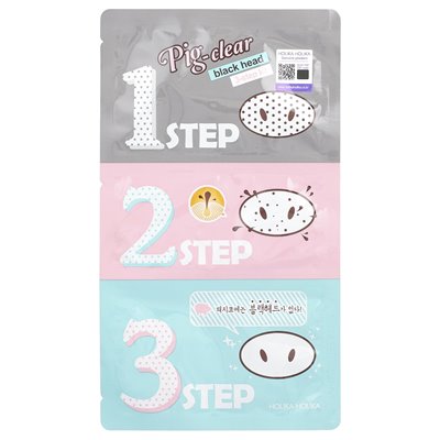 Holika Holika, Pig-Clear, 3er-Set Füße, 1 Set, 0,24 oz (7 g)