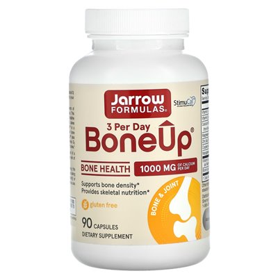 Jarrow Formulas, Boneup 3 täglich, 1000 mg, 90 Kapseln