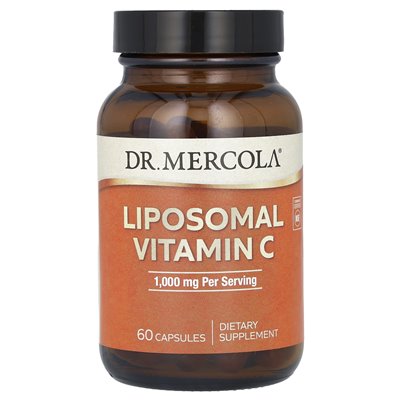 Dr. Mercola, Liposomales Vitamin C, 1000 mg, 60 Kapseln (500 mg pro Kapsel)