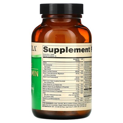 Dr Mercola, Multiwitamina do żucia dla dzieci, 60 tabletek