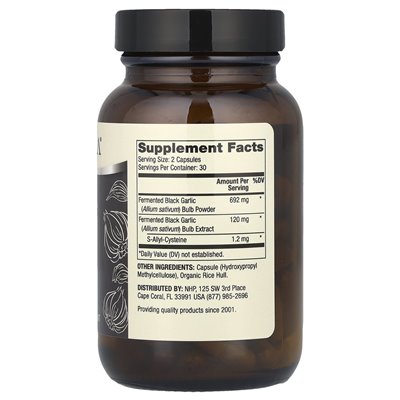 Dr. Mercoli, Fermented Black Garlic, 60 Capsules