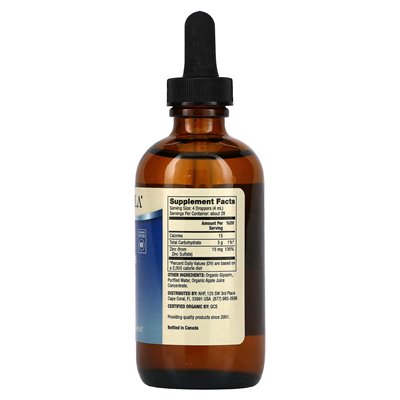 Dr. Mercoli, Zink, 15 mg, 3,88 fl Oz (115 ml)