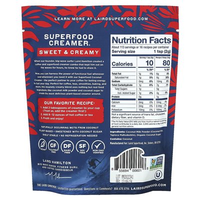 Laird Superfood, Superfood Creamer, süß und cremig, 8 Unzen (227 g)