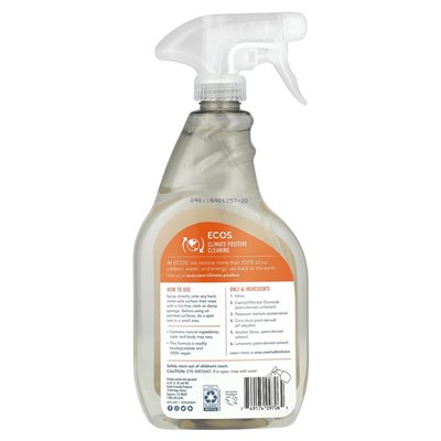 Earth Friendly Products, Uniwersalny Środek Czystości, Pomarańcza Plus, 22 uncji (650 ml)