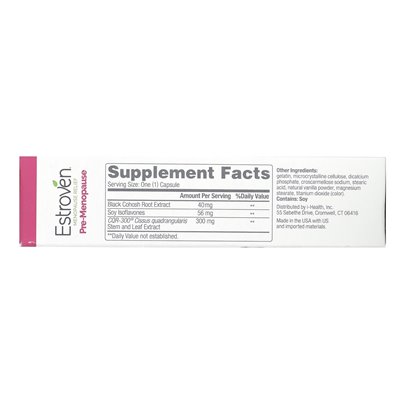 Estroven, menopauza, przedmenopauza, 30 kapsułek Estroven, menopauza, przedmenopauza, 30 kapsułek