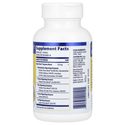 Enzymedica, Digest Basic®, 90 capsules