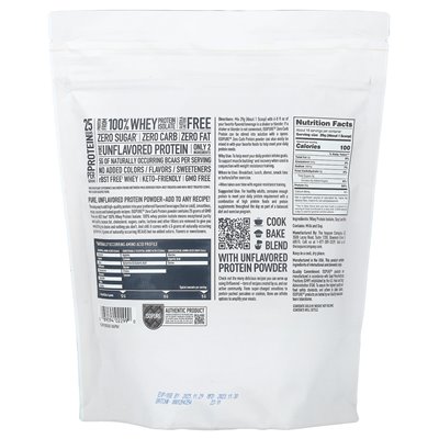 Isopure, zero węglowodanów proszek, niezmożony, 1 funt (454 g) Isopure, zero węglowodanów proszek, niezmożony, 1 funt (454 g)