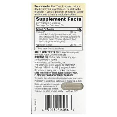 Enzymedica, Intestinal Motor ™, Digestive Transport Support, 30 Capsules