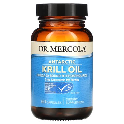Dr. Mercola, Antarktisches Krillöl, 60 Kapseln