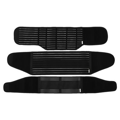 Keababies, Revive, 3-w-1 Pas wsparcia poporodowego, X-Large, Midnight Black, 1 zestaw