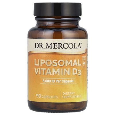 Dr. Mercola, Liposomal Vitamin D3, 5000 j.m., 90 kapsułek Dr. Mercola, Liposomal Vitamin D3, 5000 j.m., 90 kapsułek