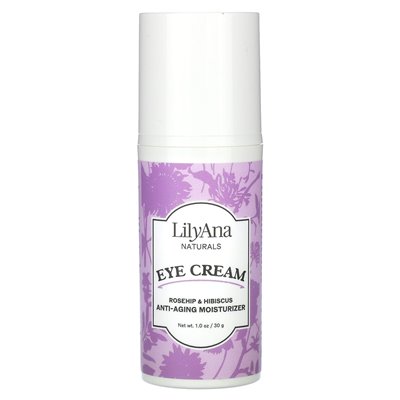 Lilyana Naturals, Cremecreme, Hagebutte & Hibiskus, 1 Unze (30 g)