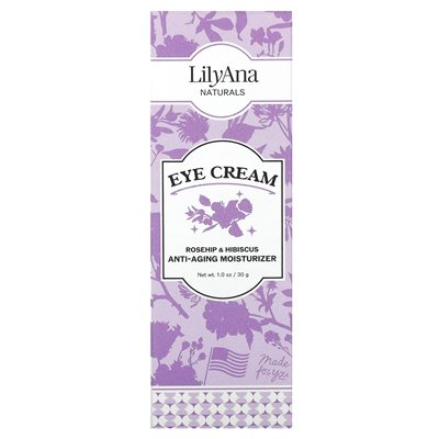 Lilyana Naturals, Cremecreme, Hagebutte & Hibiskus, 1 Unze (30 g)