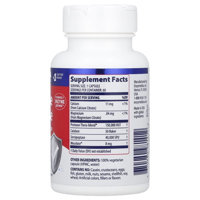 Enzymedica, Immne Defense®, 60 capsules