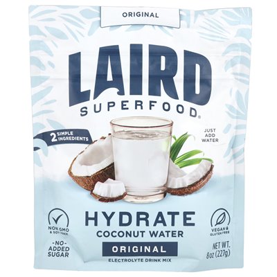 Laird Superfood, Hydrat, Wasser-Kokoswasser, Original, 8 Unzen (227 g)