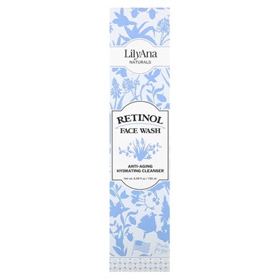 Lilyana Naturals, Retinol Face Wash, 6,59 Fl Oz (195 ml) Lilyana Naturals, Retinol Face Wash, 6,59 Fl Oz (195 ml)
