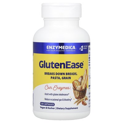 Enzymedica, Glutenease®, 120 Kapseln